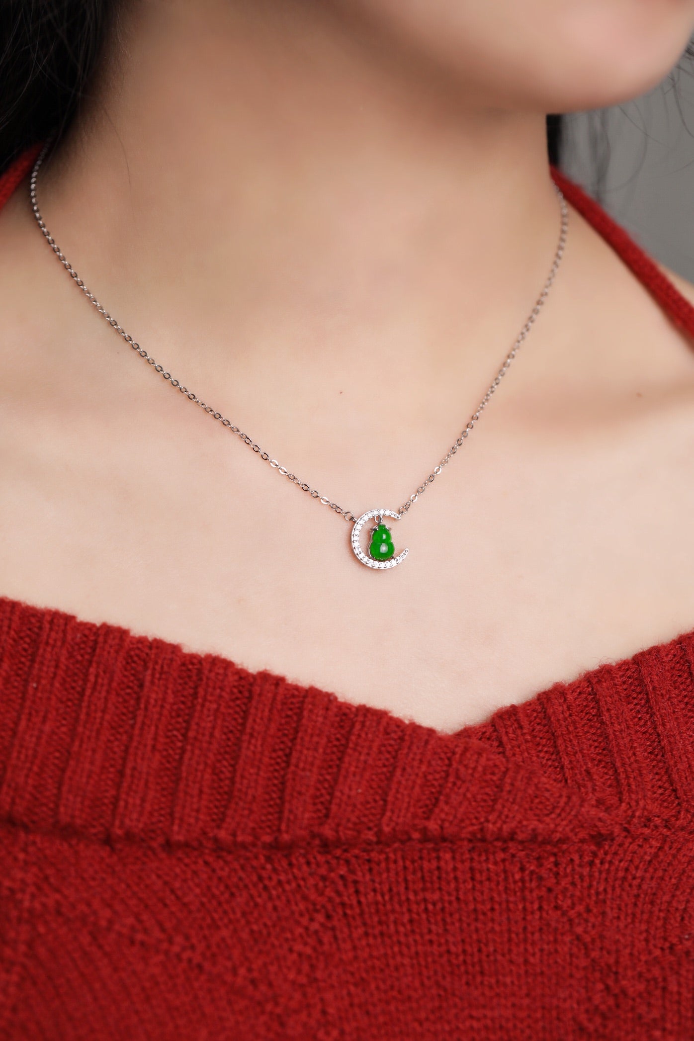 925 Silver Gourd Necklace