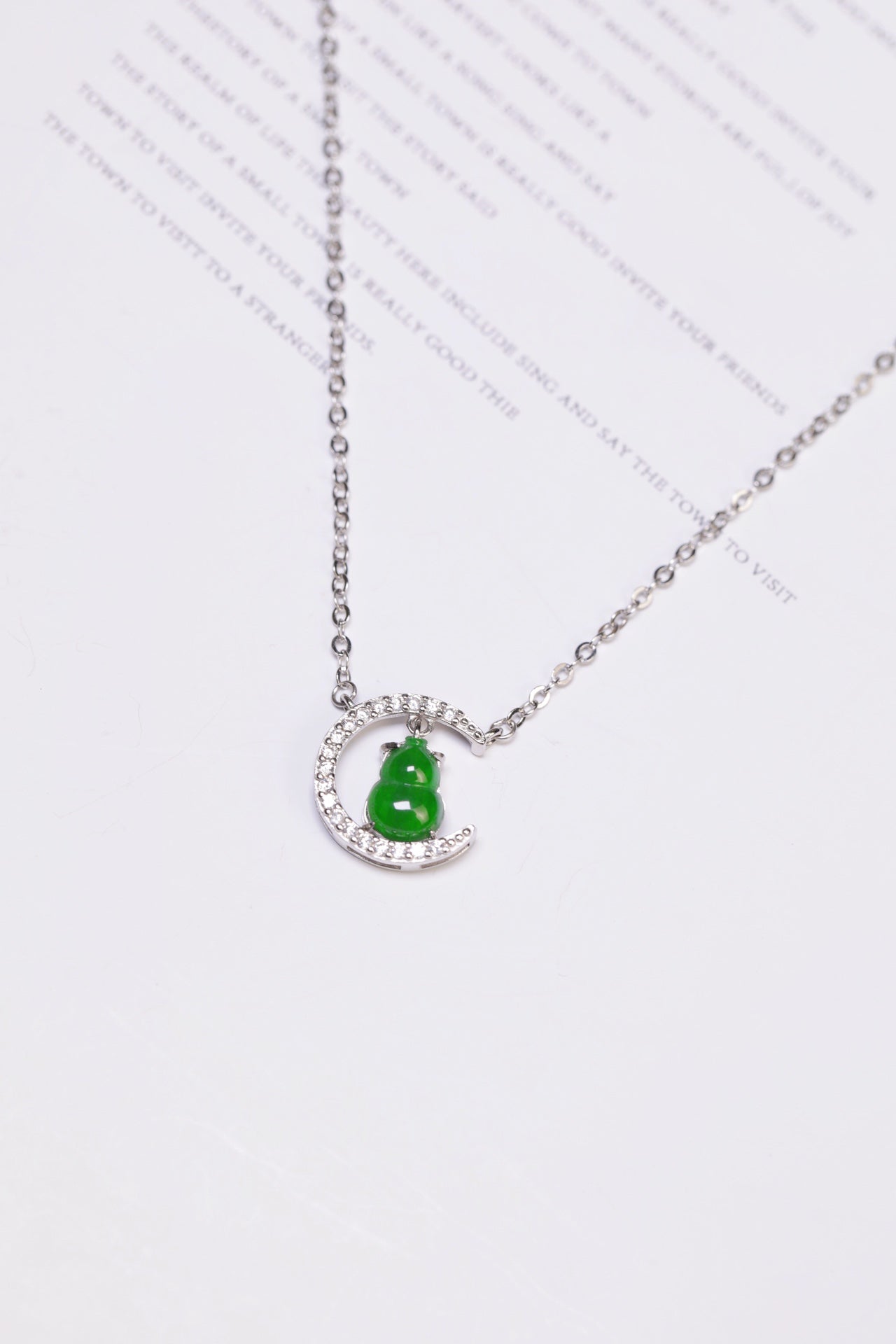 925 Silver Gourd Necklace
